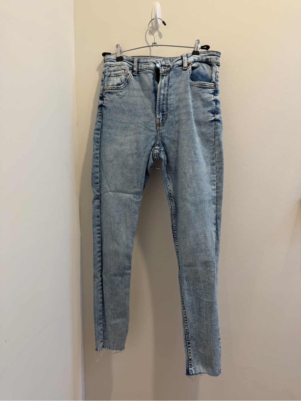 Bertha Classic High-Rise Light Blue Women's Skinny/Straight Leg Jeans